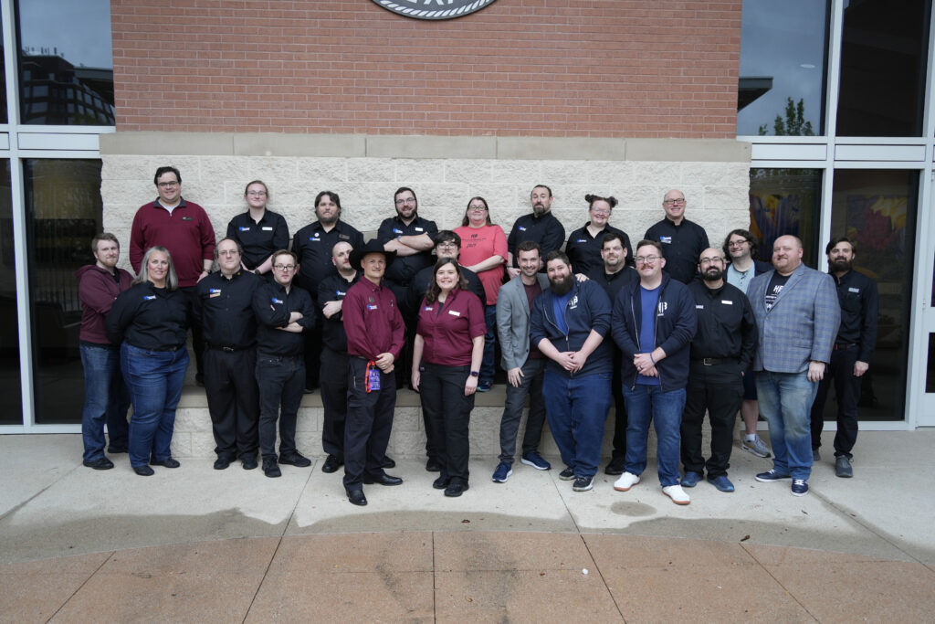 The staff of the Hunter Burton Memorial Open in 2024. Photo © Jordan Baker